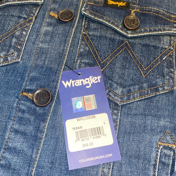 Wrangler denim Texas A&M jacket - Picture 3 of 5